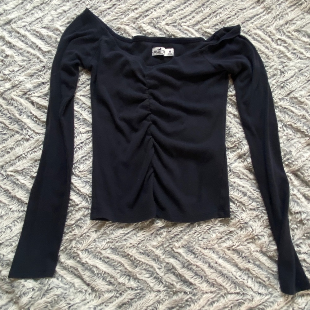 Hollister Off the Shoulder Crop Top